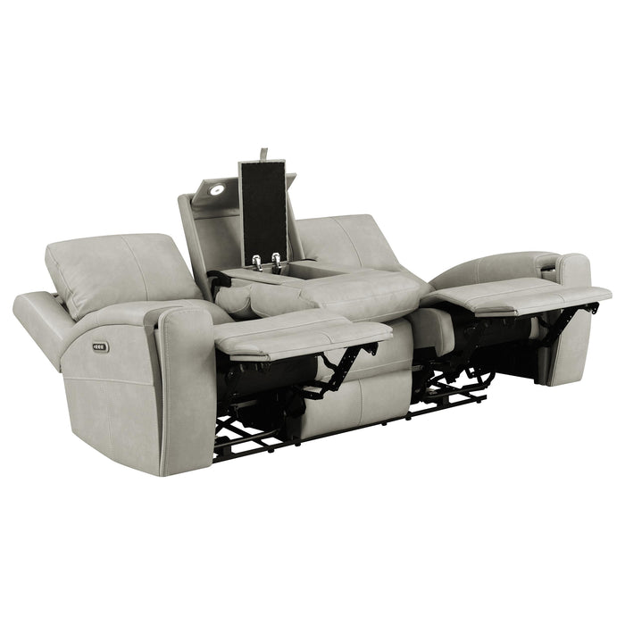 Brickston Triple Power Reclining Sofa Set - Furniture Stars (Chicago, IL)
