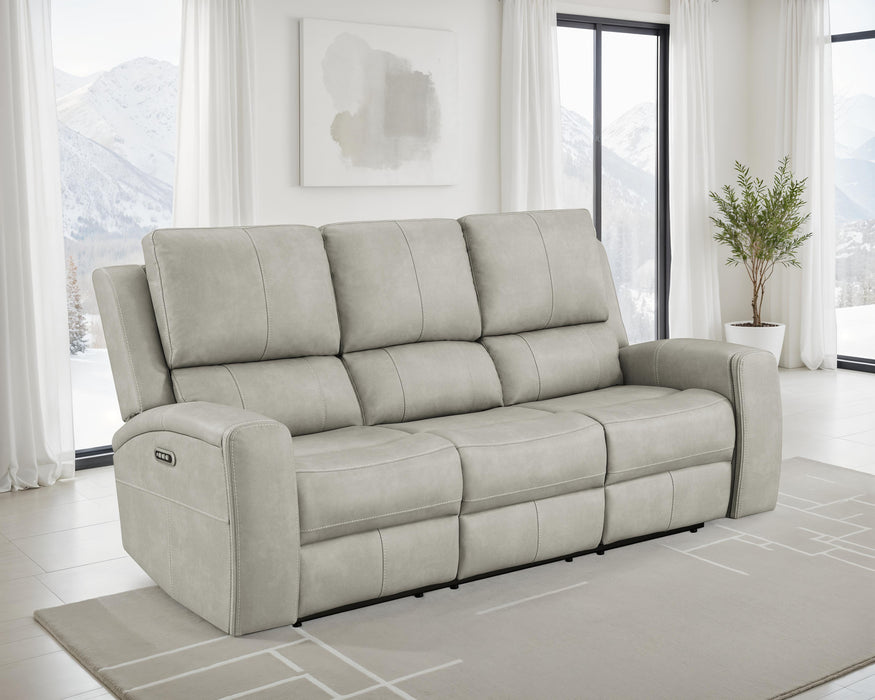 Brickston Triple Power Reclining Sofa - Furniture Stars (Chicago, IL)