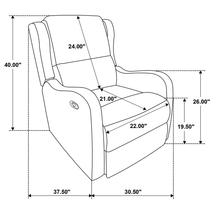 Kelsey Recliner - Furniture Stars (Chicago, IL)