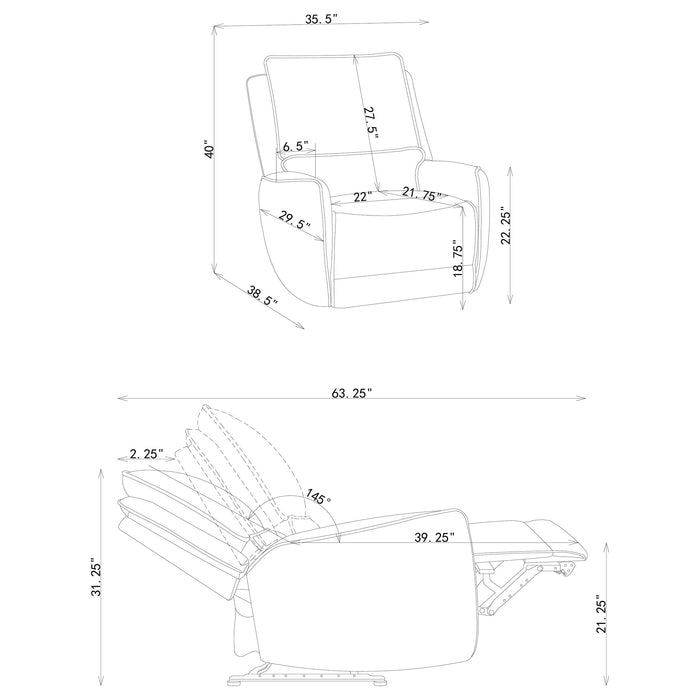 Sylmar Power Reclining Sofa Set - Furniture Stars (Chicago, IL)