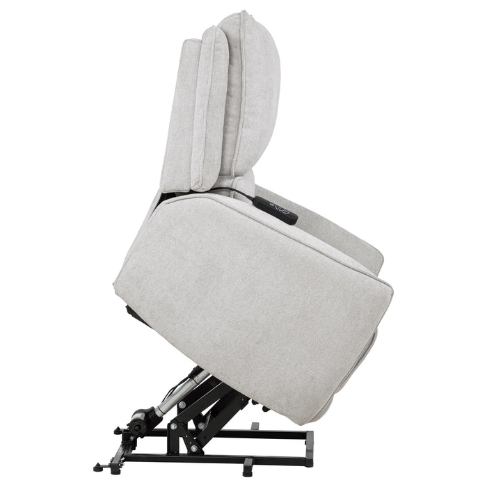 Sylmar Dual Power Lift Recliner - Furniture Stars (Chicago, IL)