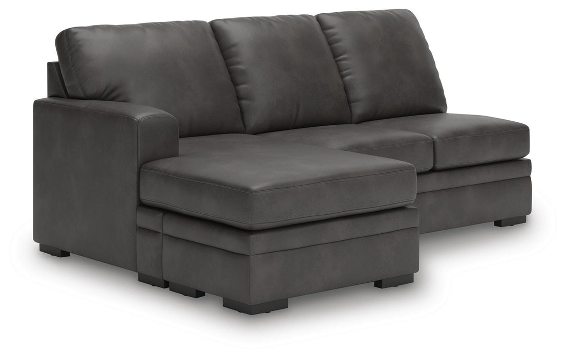 Lofton-Pike Sectional with Chaise - Furniture Stars (Chicago, IL)