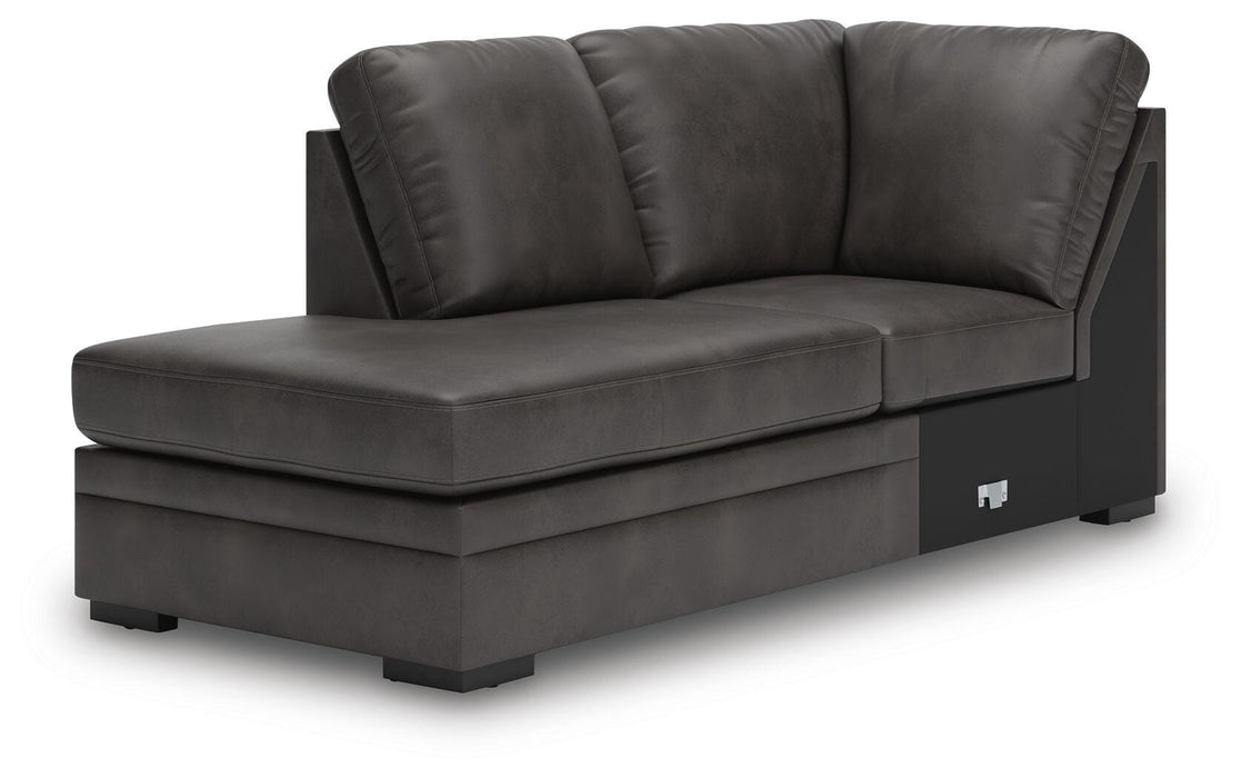 Lofton-Pike Sectional with Chaise - Furniture Stars (Chicago, IL)