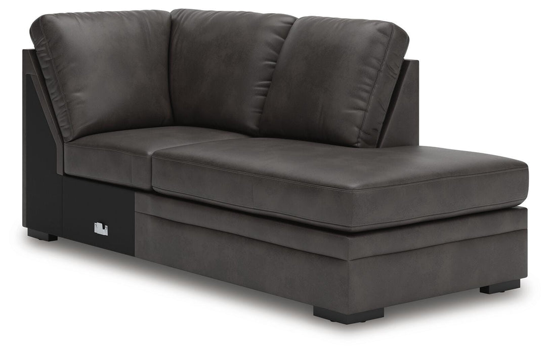 Lofton-Pike Sectional with Chaise - Furniture Stars (Chicago, IL)