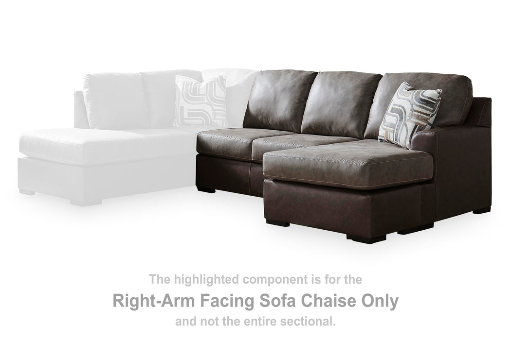 Castille Way Sectional with Chaise - Furniture Stars (Chicago, IL)