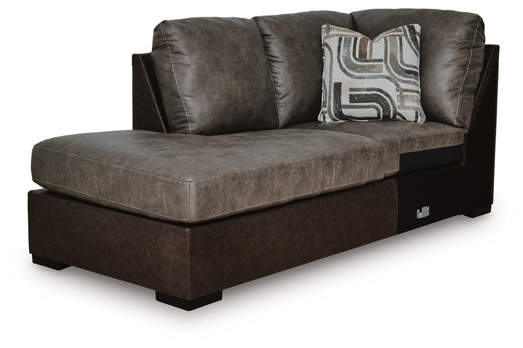 Castille Way Sectional with Chaise - Furniture Stars (Chicago, IL)