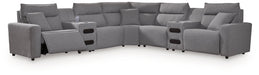 Modmax II Power Reclining Sectional with Audio Consoles - Furniture Stars (Chicago, IL)
