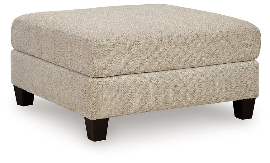 Steelwater Retreat Oversized Accent Ottoman - Furniture Stars (Chicago, IL)