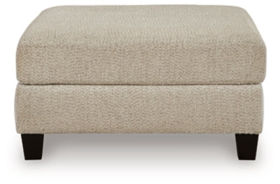Steelwater Retreat Oversized Accent Ottoman - Furniture Stars (Chicago, IL)