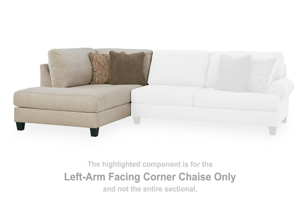 Steelwater Retreat Sectional with Chaise - Furniture Stars (Chicago, IL)