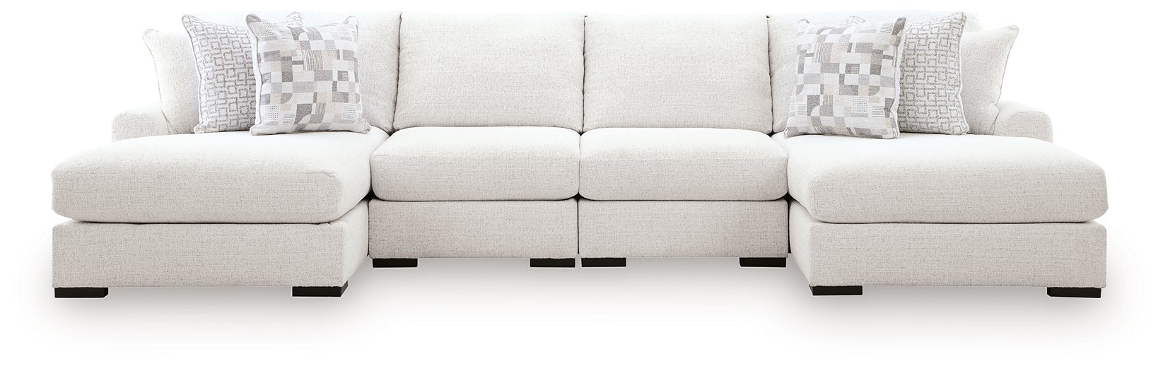 Misty-Lakes Double Chaise Sectional - Furniture Stars (Chicago, IL)