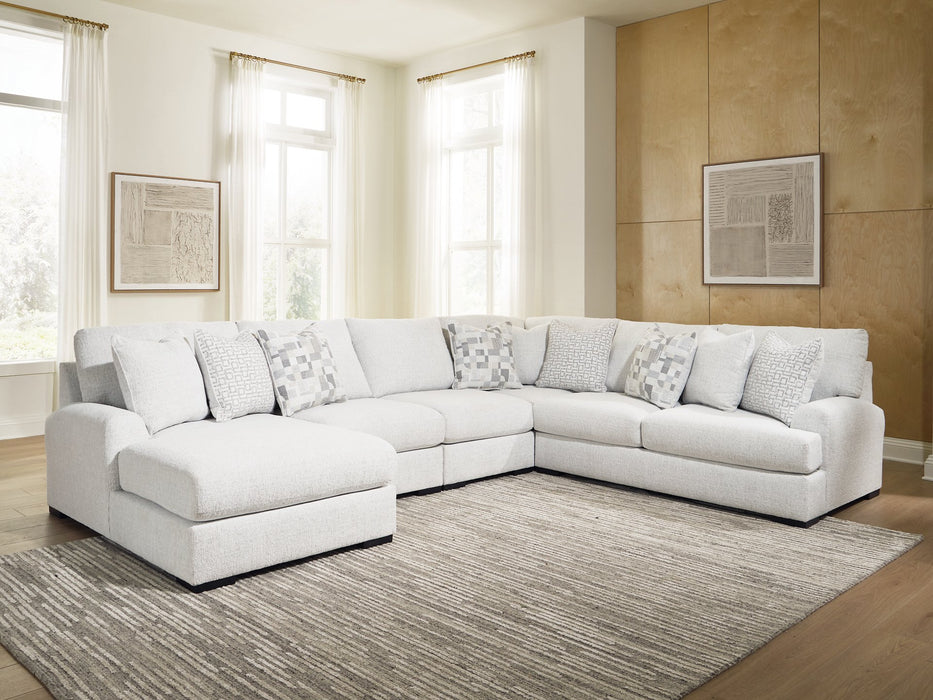 Misty-Lakes Sectional with Chaise - Furniture Stars (Chicago, IL)
