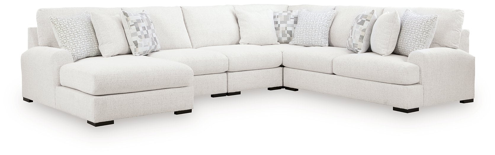 Misty-Lakes Sectional with Chaise - Furniture Stars (Chicago, IL)