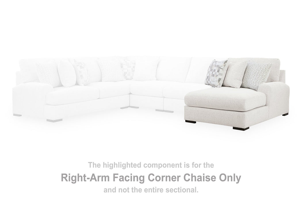 Misty-Lakes Double Chaise Sectional - Furniture Stars (Chicago, IL)
