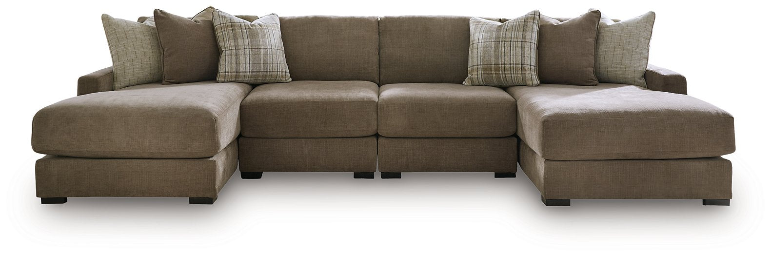 Camellia-Court Double Chaise Sectional - Furniture Stars (Chicago, IL)