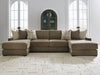 Camellia-Court Double Chaise Sectional - Furniture Stars (Chicago, IL)