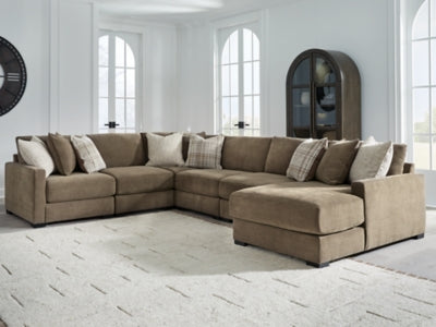 Camellia-Court Sectional with Chaise - Furniture Stars (Chicago, IL)