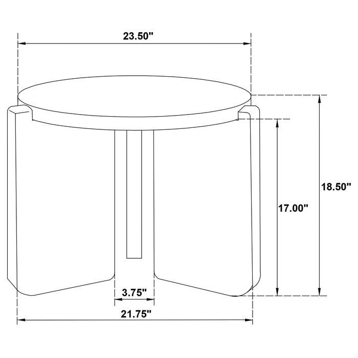 Cordova End & Side Table - Furniture Stars (Chicago, IL)
