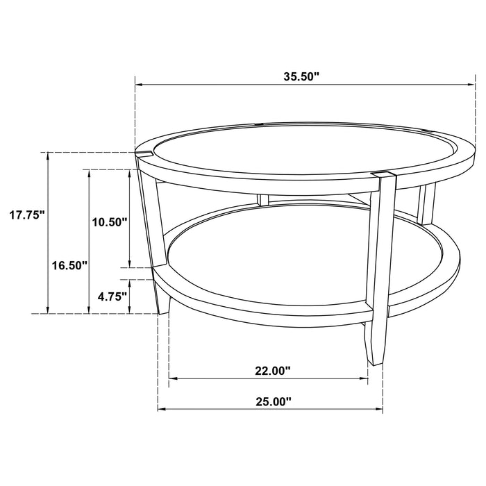 Camillo Coffee Table - Furniture Stars (Chicago, IL)
