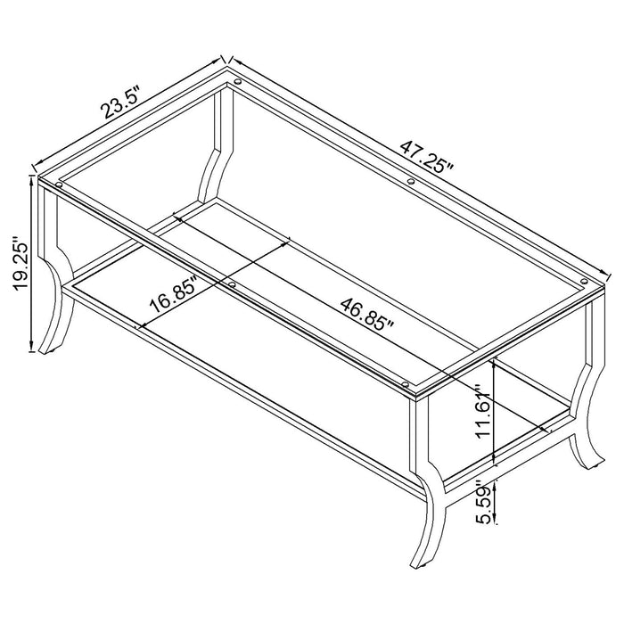 Saide Coffee Table - Furniture Stars (Chicago, IL)