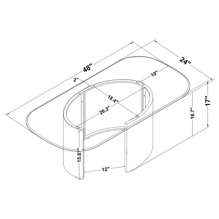 Morena Coffee Table - Furniture Stars (Chicago, IL)