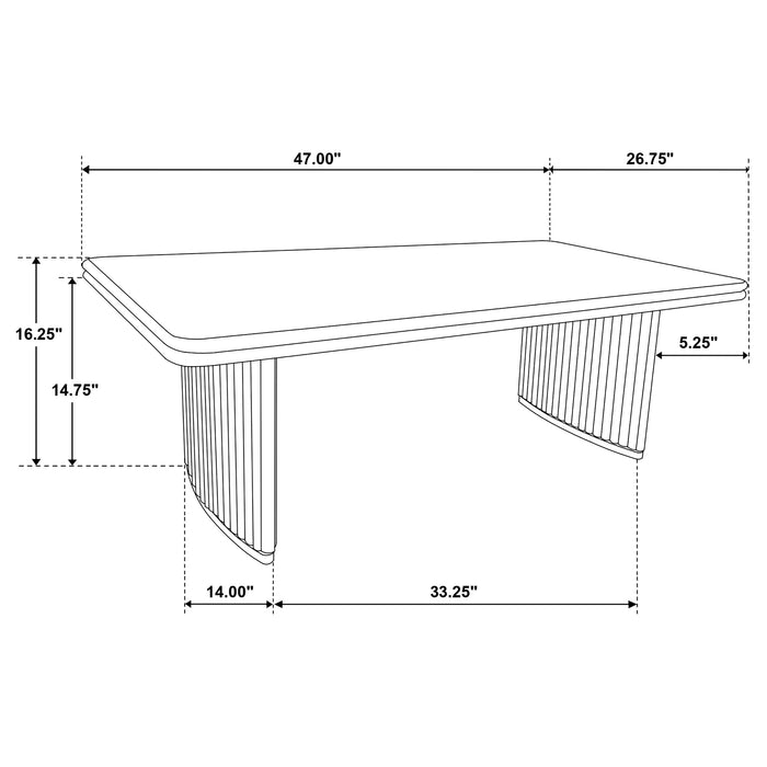 Adina Coffee Table - Furniture Stars (Chicago, IL)