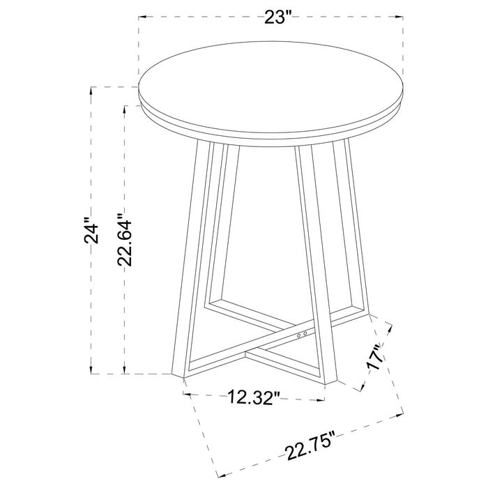 Hugo End Table - Furniture Stars (Chicago, IL)