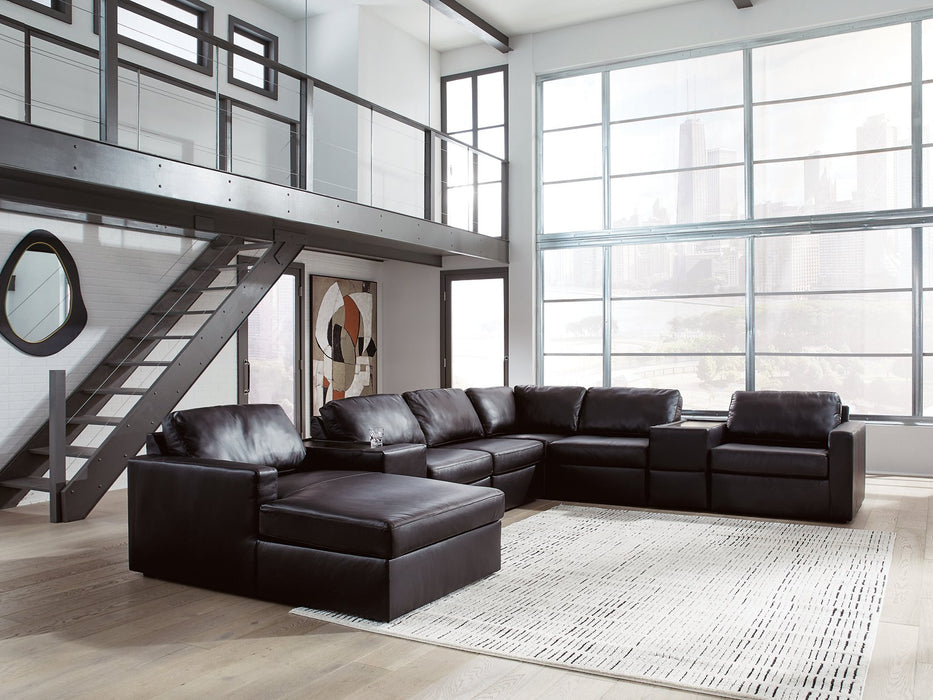Modmax II Sectional with Chaise and Storage Consoles - Furniture Stars (Chicago, IL)