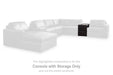 Modmax II Sectional with Chaise and Storage Consoles - Furniture Stars (Chicago, IL)