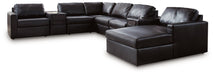 Modmax II Sectional with Chaise and Audio Consoles - Furniture Stars (Chicago, IL)