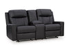 Mackmenville Reclining Loveseat with Console - Furniture Stars (Chicago, IL)
