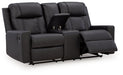 Mackmenville Reclining Loveseat with Console - Furniture Stars (Chicago, IL)