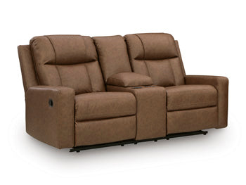 Mackmenville Reclining Loveseat with Console - Furniture Stars (Chicago, IL)