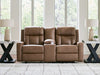 Mackmenville Reclining Loveseat with Console - Furniture Stars (Chicago, IL)