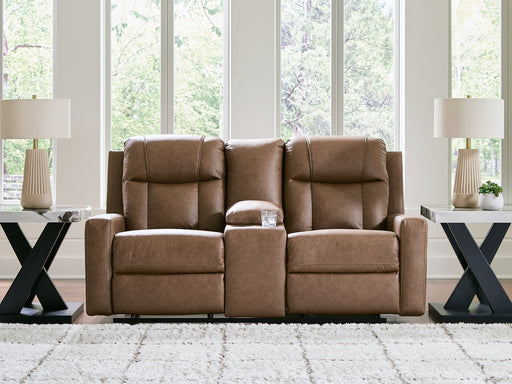 Mackmenville Reclining Loveseat with Console - Furniture Stars (Chicago, IL)