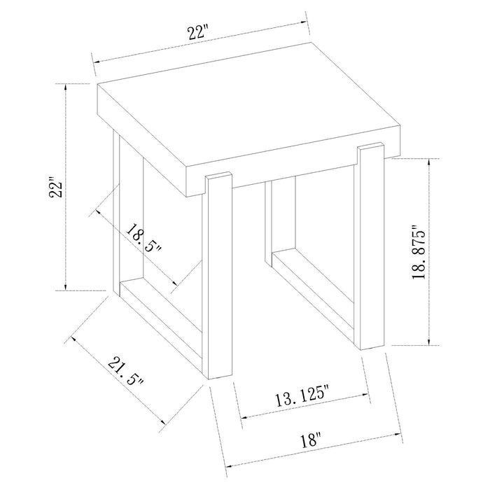 Pala End & Side Table