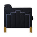 Empire Lighted Loveseat-Black