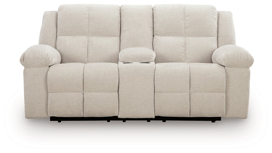 Orlen Reclining Loveseat with Console - Furniture Stars (Chicago, IL)