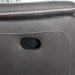 Enzo Sofa W/Dual Recliner- Gray