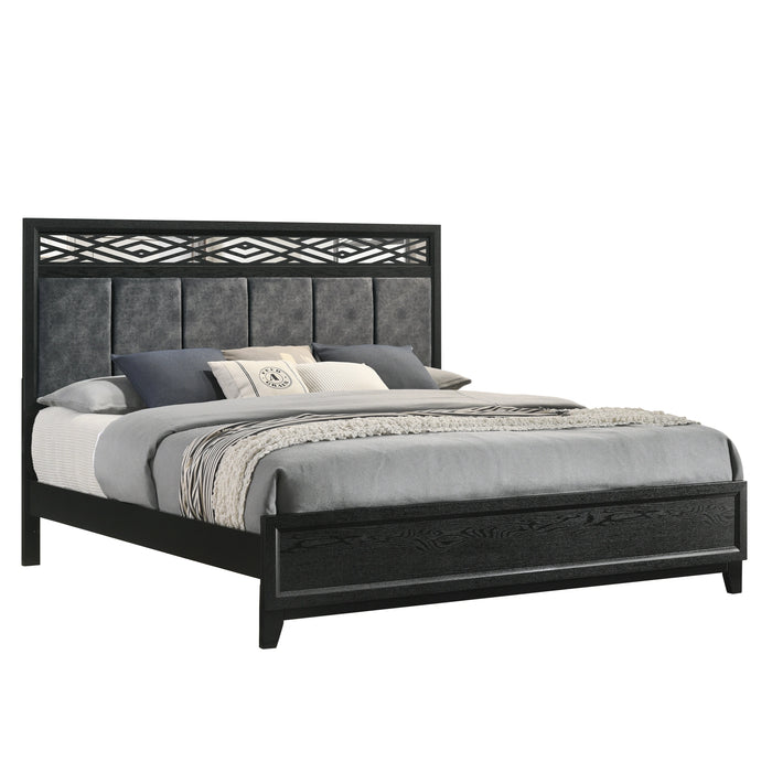 OBSIDIAN California King WK SIDE RAILS-BLACK