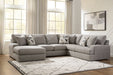 Lindon Sectional with Chaise - Furniture Stars (Chicago, IL)