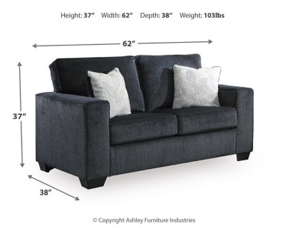 Altari Loveseat - Furniture Stars (Chicago, IL)