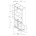 Hartshill Bookcase with Cabinet - Furniture Stars (Chicago, IL)