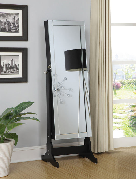 Cortez Jewelry Cheval Mirror - Furniture Stars (Chicago, IL)