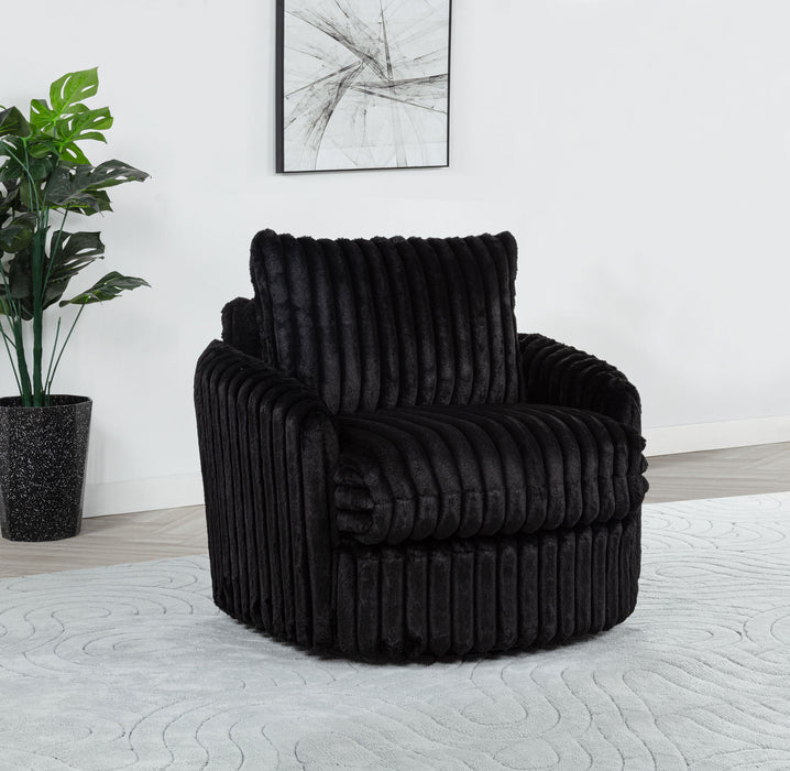 Sarco Swivel Accent Chair - Furniture Stars (Chicago, IL)