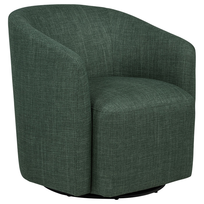 Mossbrook Swivel Accent Chair - Furniture Stars (Chicago, IL)