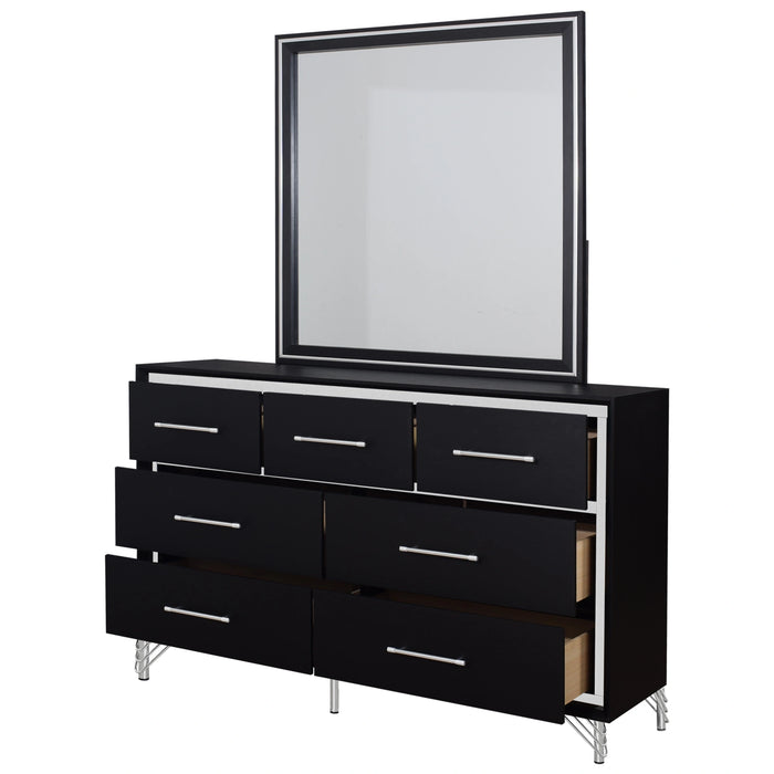 Ava Mirror-Ebony
