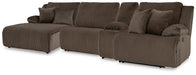 Top Tier Reclining Sectional with Chaise - Furniture Stars (Chicago, IL)