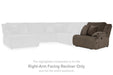 Top Tier Reclining Sectional with Chaise - Furniture Stars (Chicago, IL)