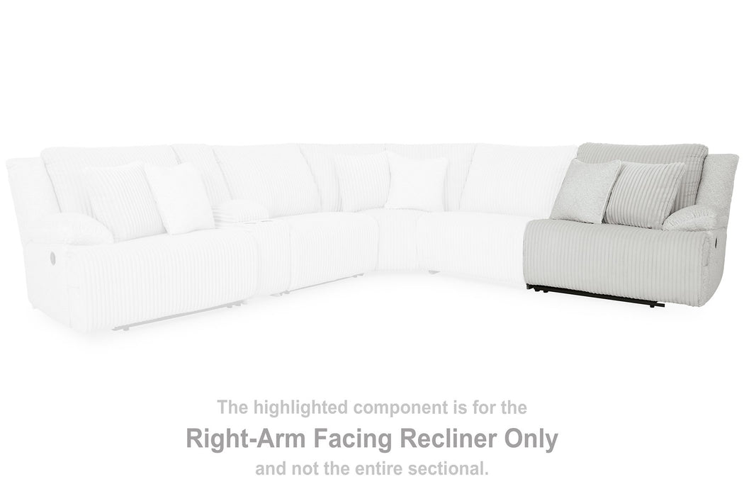 Top Tier Reclining Sectional with Chaise - Furniture Stars (Chicago, IL)